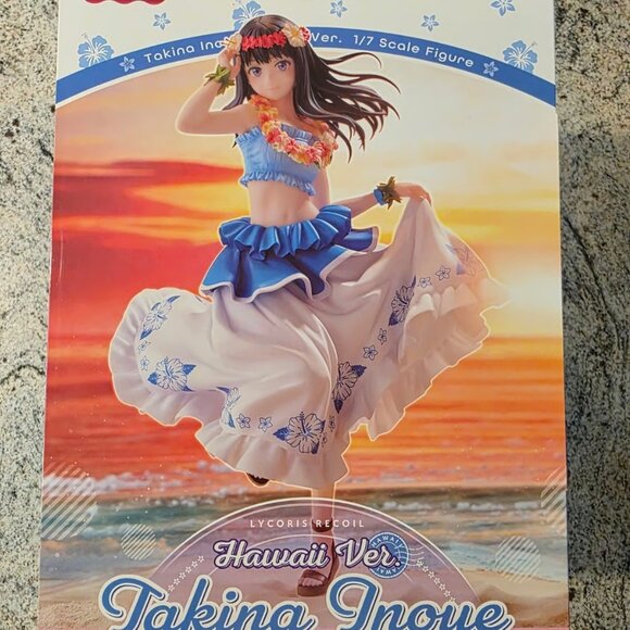 Lycoris Recoil Aniplex Takina Ioue Hawaii Ver Figure - Picture 2 of 3